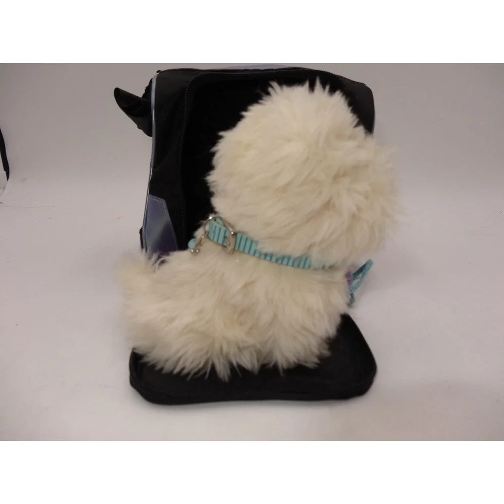American Girl Coconut Dog Plush Carrier Jewelry and Service Vest Set